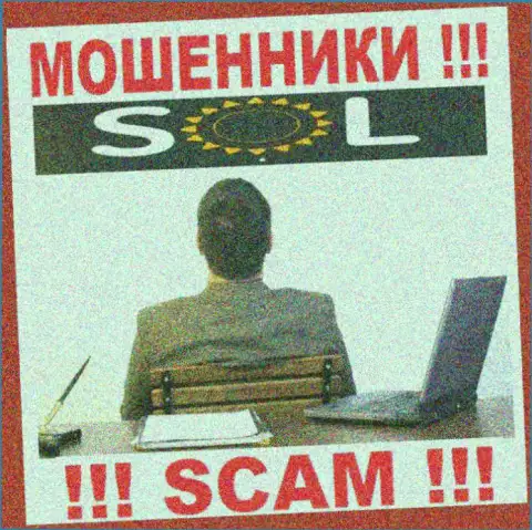 Sol Casino - это мошенническая организация, не имеющая регулятора, будьте бдительны !!!