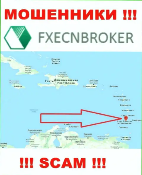 ФИксЕСНБрокер - это МОШЕННИКИ, которые юридически зарегистрированы на территории - Saint Vincent and the Grenadines