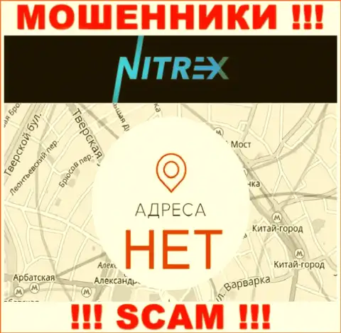 Nitrex не показывают информацию о юридическом адресе регистрации конторы, будьте очень осторожны с ними