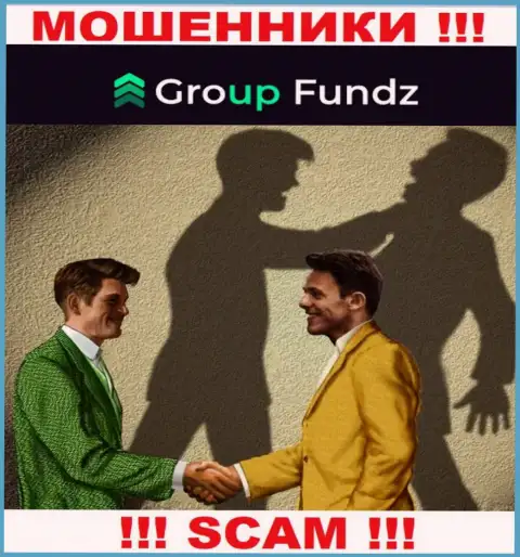 GroupFundz - это МОШЕННИКИ, не доверяйте им, если будут предлагать разогнать депозит