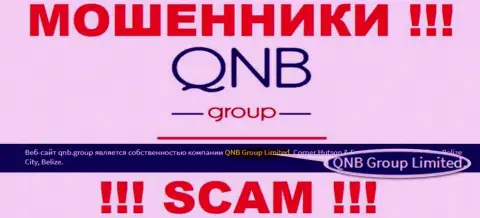 КьюНБ Групп Лтд - это организация, владеющая мошенниками QNB Group Limited