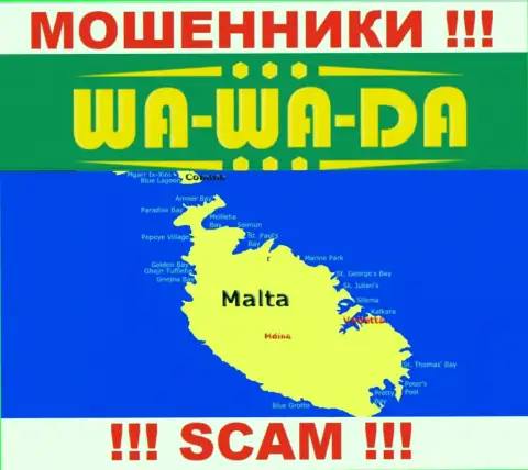 Мальта - здесь официально зарегистрирована контора Ва-Ва-Да Ком