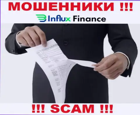InFluxFinance Pro не смогли получить лицензии на ведение деятельности - это МОШЕННИКИ