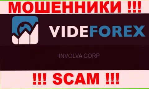VideForex Com - это ВОРЫ, а принадлежат они Инволва Корп