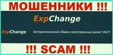 Крипто обменник - это то на чем, будто бы, профилируются интернет-мошенники ExpChange Ru