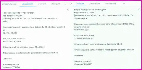 DDos-атаки на веб-портал FxPro-Obman.Com, организованные преступной Форекс компанией FxPro